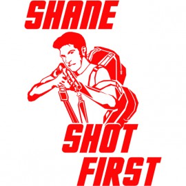 tee shirt Shane Shot first blanc