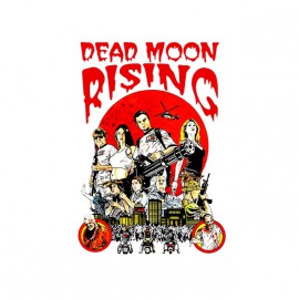 tee shirt Dead moon rising blanc