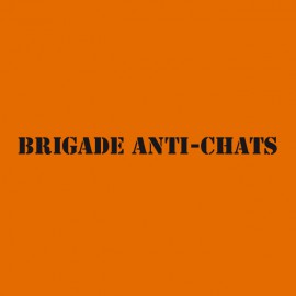 tee shirt brigade anti chats orange