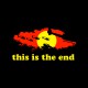 tee shirt this is the end noir