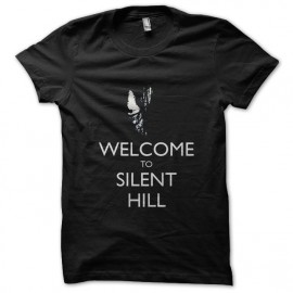 tee shirt welcome to silent hill noir