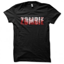 tee shirt zombie noir