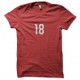 Tee Shirt Pompier 18 Red