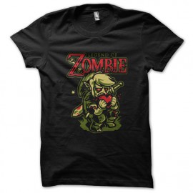 tee shirt Legend of Zombie noir