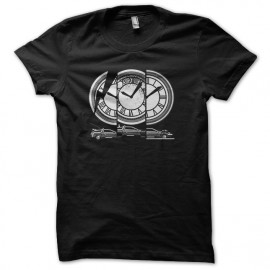 tee shirt bttf back to the future noir