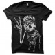 tee shirt skater skull black