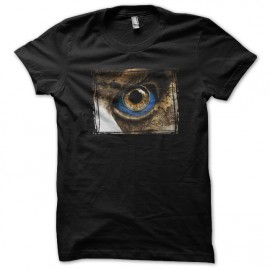 tee shirt horror eyes black
