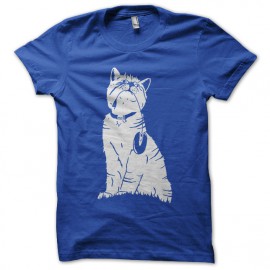 tee shirt cat and mouse blue