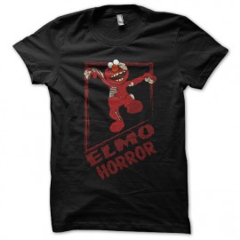 tee shirt Elmo horror noir