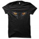 tee shirt black cat black