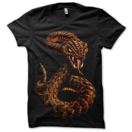 tee shirt snake black