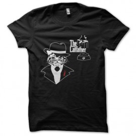 tee shirt the Catfather noir