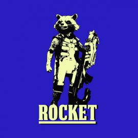tee shirt Rocket blue