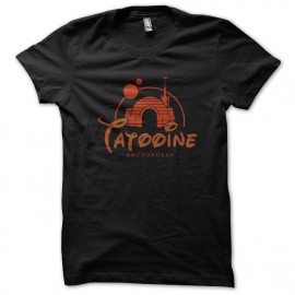 tee shirt Tatooine noir