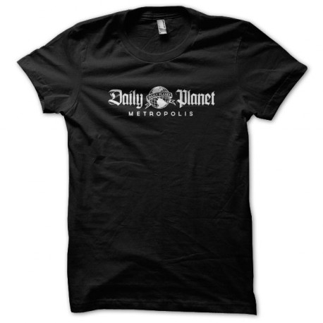 Tee shirt Daily planet noir