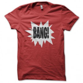 Tee Shirt BANG! rouge
