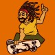 rasta skateboard reggae dub style