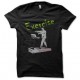 tee shirt zombie exercise black