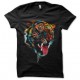 tee shirt Tiger design art noir