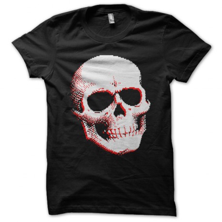 tee shirt skull design noir