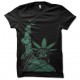tee shirt marijuana queen noir