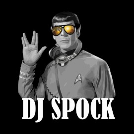 tee shirt dj spock noir