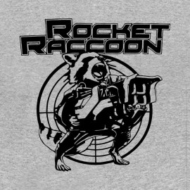 tee shirt rocket raccoon gris