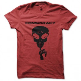 tee shirt conspiracy red