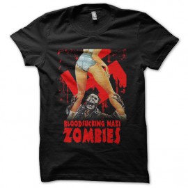 tee shirt bloodsucking nazi zombies noir