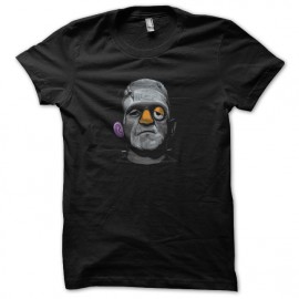 tee shirt Frankenstein clown noir