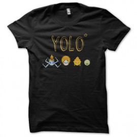 tee shirt yolo religions noir