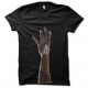 tee shirt zombi hand noir