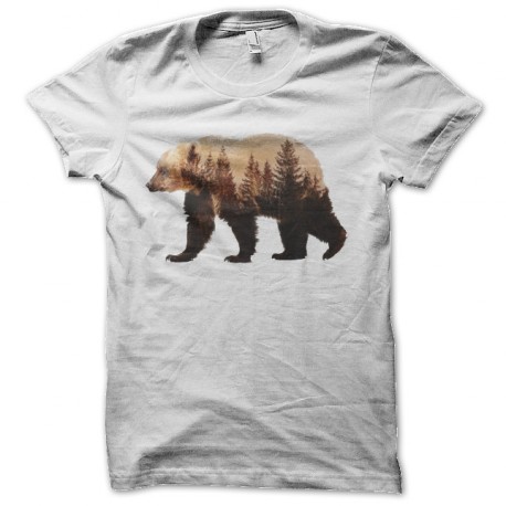 tee shirt ours montagne
