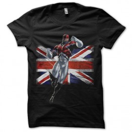 tee shirt captain britain noir