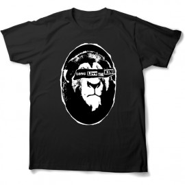 tee shirt long live the king toutes tailles