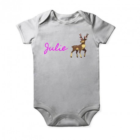 Body prénom Julie pour bébé pour bebe