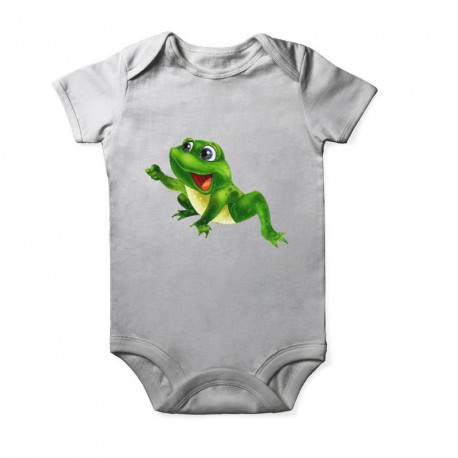 Grenouillère avec grenouille pour enfant pour bebe