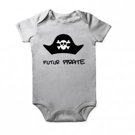 Grenouillère futur pirate pour bébé pour bebe