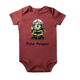 Body futur pompier pour bébé pour bebe