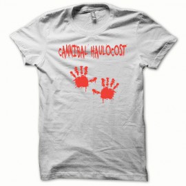 Tee shirt Cannibal Holocaust rouge/blanc