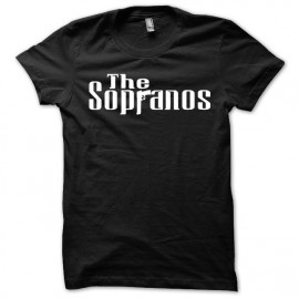 Tee shirt The Sopranos blanc/noir